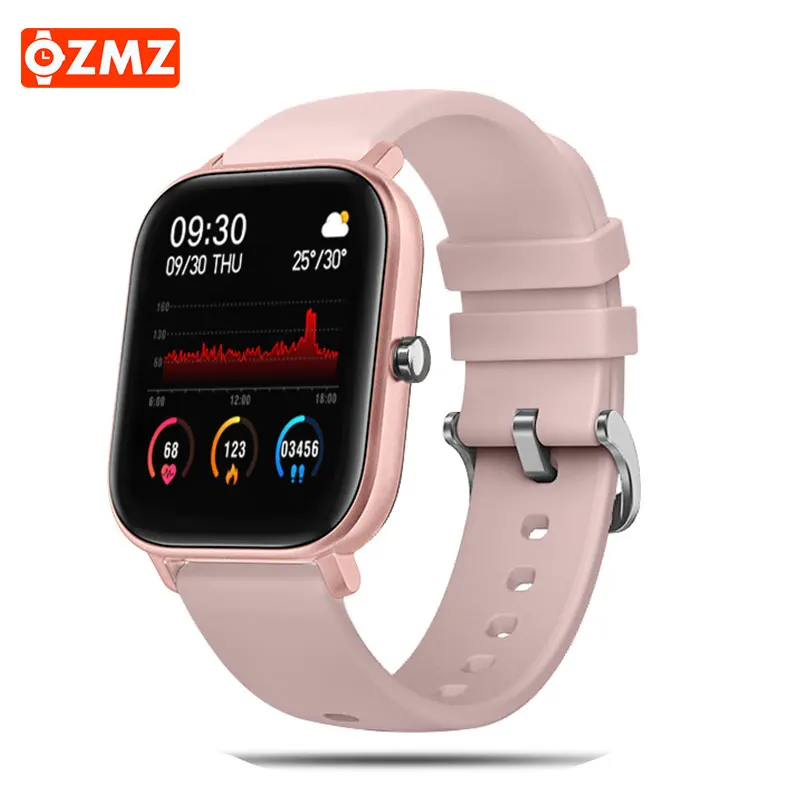 

Смарт-часы OZMZ P8, сенсорные часы, спортивный фитнес-трекер, монитор сердечного ритма во время сна IP67, водонепроницаемые Смарт-часы для мужчин ...