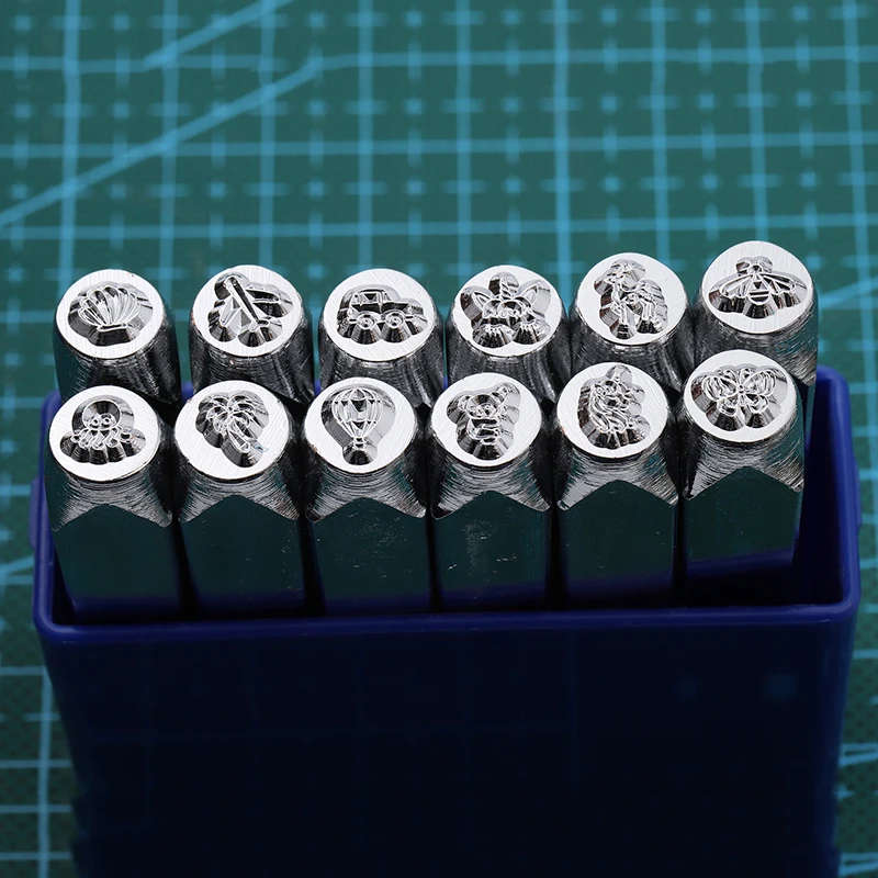 12 Pcs/Set Metal Design Stamps Punch Tools DIY Stamping Tools Electroplated Hard Carbon Steel Tools For Stamp/Punch (6mm 1/4")
12 Pcs/Set Metal Design Stamps Punch Tools DIY Stamping Tools Electroplated Hard Carbon Steel Tools For Stamp/Punch (6mm 1/4")
