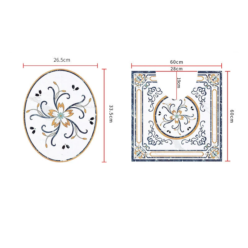 Bathroom Toilet Seat Lid Decals Stickers PVC Sticker Removable Self-Adhesive Restroom Decor Art Decoration(3-Pcs Set)
Bathroom Toilet Seat Lid Decals Stickers PVC Sticker Removable Self-Adhesive Restroom Decor Art Decoration(3-Pcs Set)