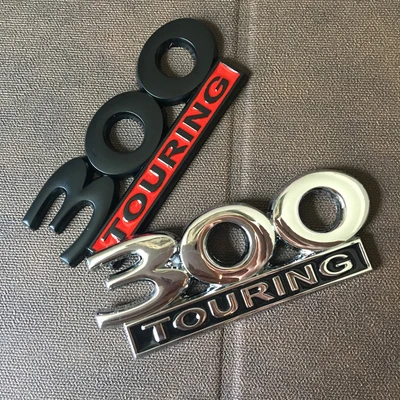 3D наклейка автомобильный значок 300 Touring для 2011-2014 Chrysler 300C хромированная эмблема