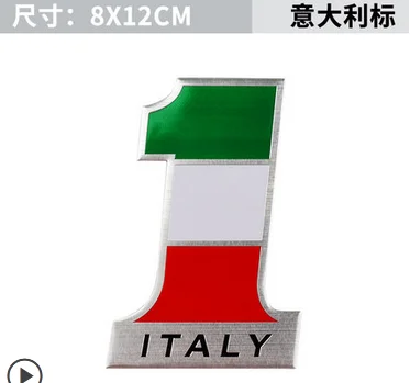 Italy NO.1 Flag Emblem Auto Badge Motorcycle Gas Tank Decals Sticker Car Accessories 
Italy NO.1 Flag Emblem Auto Badge Motorcycle Gas Tank Decals Sticker Car Accessories