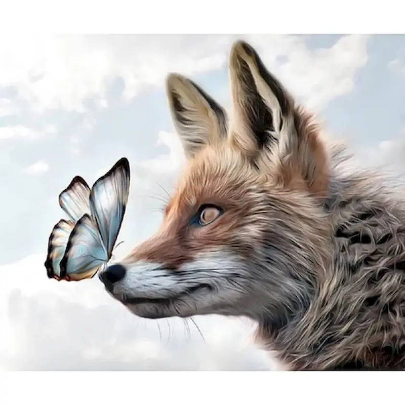 GATYZTORY 60x75cm Frame Painting By Numbers Kits Puppy and butterfly Animal Paint By Number HandPainted On Canvas Arts
GATYZTORY 60x75cm Frame Painting By Numbers Kits Puppy and butterfly Animal Paint By Number HandPainted On Canvas Arts