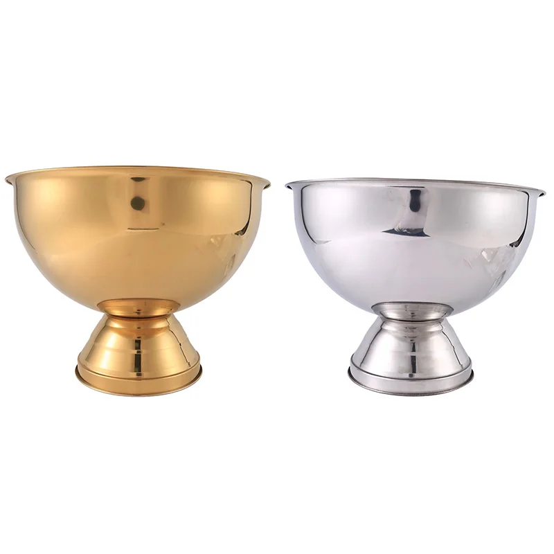13L Creative Stainless Steel Champagne Bucket Large Ice Bucket European-Style Party Ice Wine Basin
13L Creative Stainless Steel Champagne Bucket Large Ice Bucket European-Style Party Ice Wine Basin