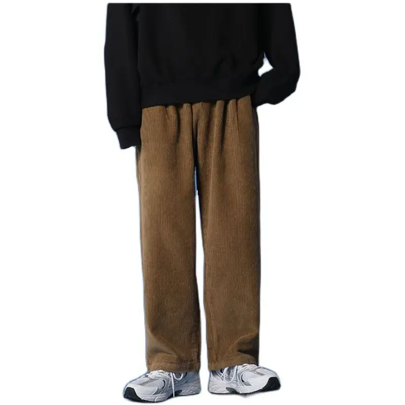 Cotton Corduroy Pants Men's Fashion Retro Casual Wide-leg Pants Men Streetwear Korean Loose Hip-hop Straight Pants Mens Trousers
Cotton Corduroy Pants Men's Fashion Retro Casual Wide-leg Pants Men Streetwear Korean Loose Hip-hop Straight Pants Mens Trousers