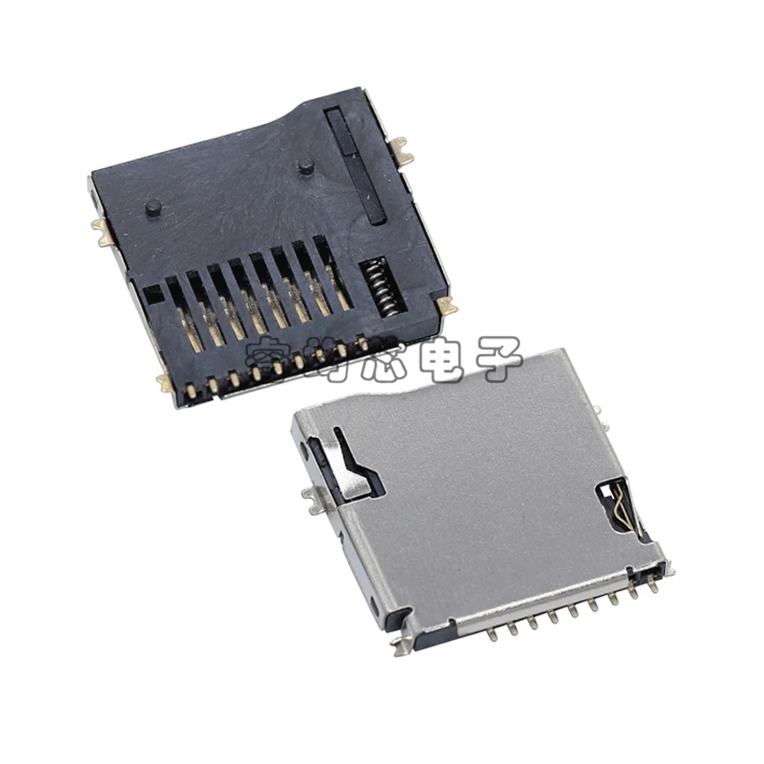 50PCS/Lot Micro SD/TF Card Holder Connector 9P Self-Push For Memory
50PCS/Lot Micro SD/TF Card Holder Connector 9P Self-Push For Memory
