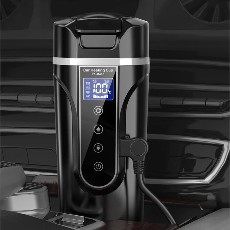 Car Electric Heating Cup Kettle Thermostat12/24V Chaleira Travel Accessories Caneca Eletrica Hervidor Portatil Water Heater
Car Electric Heating Cup Kettle Thermostat12/24V Chaleira Travel Accessories Caneca Eletrica Hervidor Portatil Water Heater
