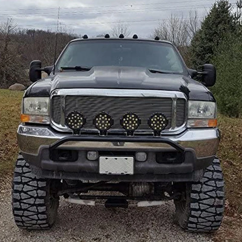 2Pcs 7 Inch LED Offroad Pod Lights Bar 51W Spot Bumper Driving Headlight Fog Light for Off Road, Truck, ATV, SUV, Jeep
2Pcs 7 Inch LED Offroad Pod Lights Bar 51W Spot Bumper Driving Headlight Fog Light for Off Road, Truck, ATV, SUV, Jeep