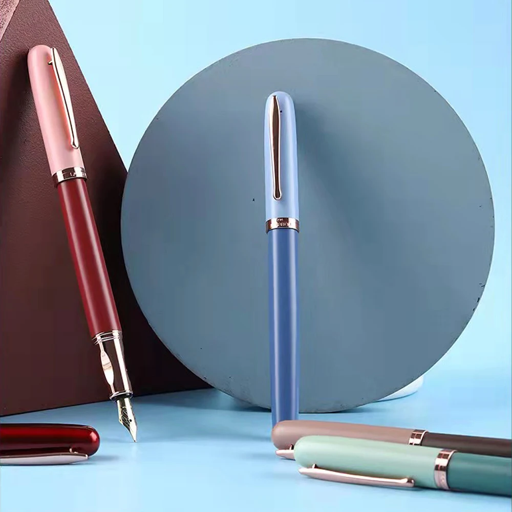 1Pcs Classic Macaron Vintage Morandi Fountain Pen F Nib Ink Pens Elegant Business Metal Signature Pen Office Writing Gift Pen
1Pcs Classic Macaron Vintage Morandi Fountain Pen F Nib Ink Pens Elegant Business Metal Signature Pen Office Writing Gift Pen