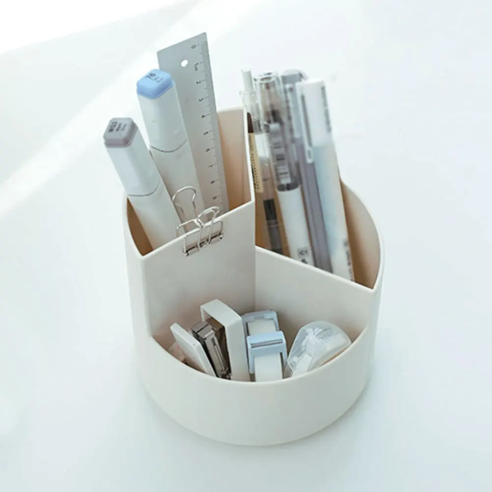Large Capacity Desk Pen Holder Rotate Multifunction Pencil Makeup Plastic Storage Box Desktop Organizer School Office Stationery
Large Capacity Desk Pen Holder Rotate Multifunction Pencil Makeup Plastic Storage Box Desktop Organizer School Office Stationery