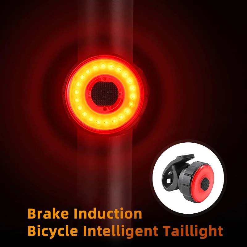 Bicycle Light USB Bike Braking Intelligent Induction Taillight Auto Start Stop Waterproof Safety Warning Lamp Bike Accessories
Bicycle Light USB Bike Braking Intelligent Induction Taillight Auto Start Stop Waterproof Safety Warning Lamp Bike Accessories