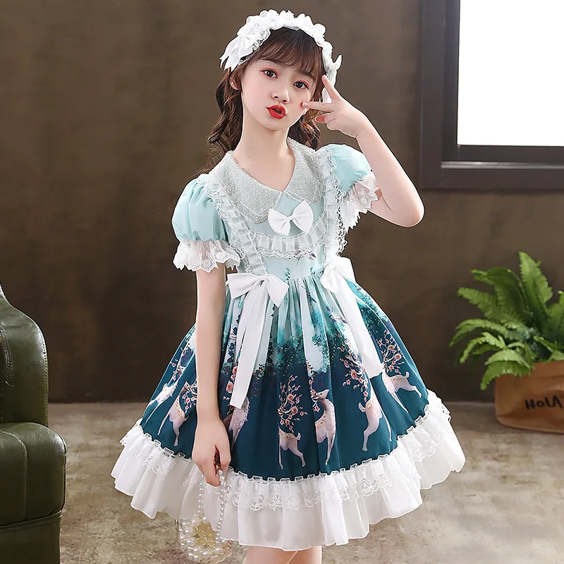 Лето 2021, детская юбка в стиле "Лолита", милое японское школьное платье для девочек, костюм в западном стиле для Хэллоуина, осенняя одежда для ...
Лето 2021, детская юбка в стиле "Лолита", милое японское школьное платье для девочек, костюм в западном стиле для Хэллоуина, осенняя одежда для ...
