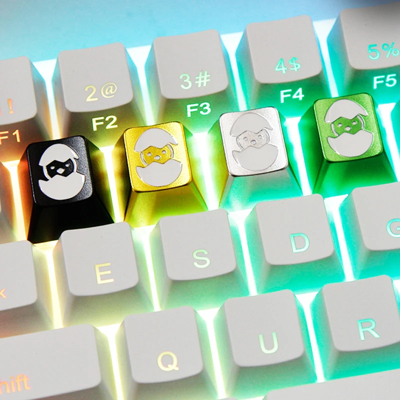 1 PC Aluminum Metal Duck Keycaps Anodized Shading Cherry Mx Switch For Computer Button Gaming Mechanical Keyboard Keycaps
1 PC Aluminum Metal Duck Keycaps Anodized Shading Cherry Mx Switch For Computer Button Gaming Mechanical Keyboard Keycaps