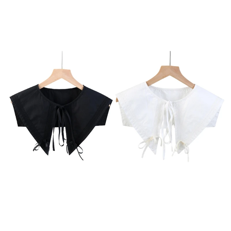 M89E Lapel Fake Collar Shawl Girls Women Half Shirt Shawls Wrap Lapel Detachable Collars Necklace False Collar
M89E Lapel Fake Collar Shawl Girls Women Half Shirt Shawls Wrap Lapel Detachable Collars Necklace False Collar