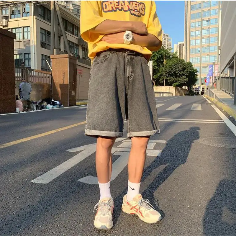New Men's Denim Shorts Men's Summer Wear Thin Large Size Pants Plus Fat Loose Trend Fat Five-point Pants Overalls Shorts
New Men's Denim Shorts Men's Summer Wear Thin Large Size Pants Plus Fat Loose Trend Fat Five-point Pants Overalls Shorts