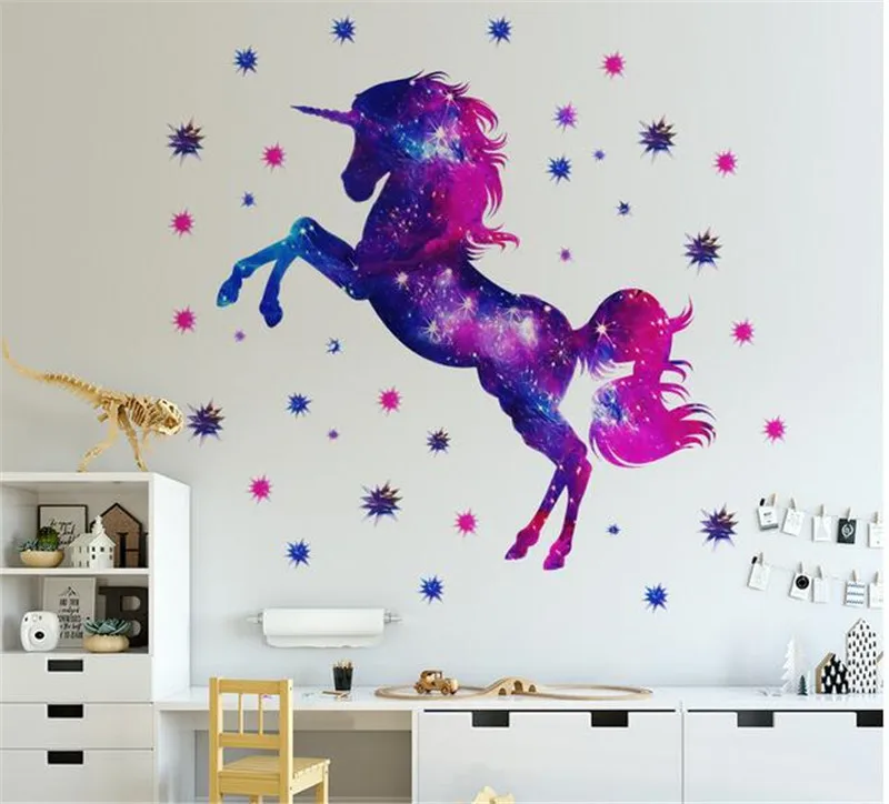 Unicorn Wall Sticker Art Mural Bedroom Wall Decoration wall stickers for kids rooms Art mural
Unicorn Wall Sticker Art Mural Bedroom Wall Decoration wall stickers for kids rooms Art mural