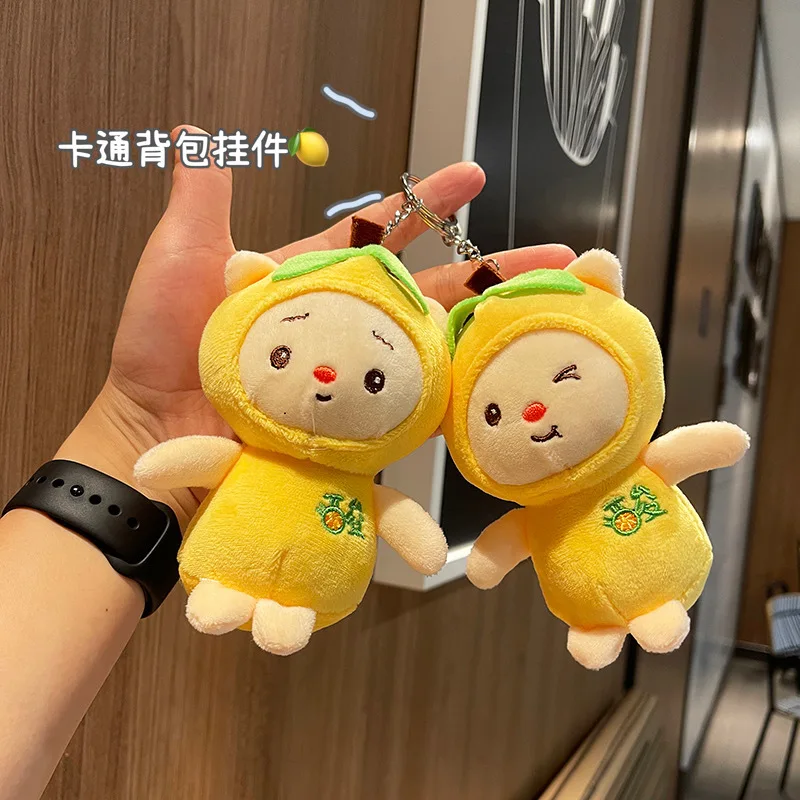 Plush Cute Lemon Doll Keychain Pendant Backpack Decoration Gift Cute Small Fresh Children's Plush Doll Kawaii Birthday Gift
Plush Cute Lemon Doll Keychain Pendant Backpack Decoration Gift Cute Small Fresh Children's Plush Doll Kawaii Birthday Gift