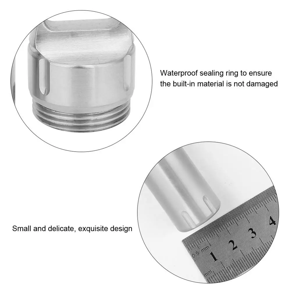 Portable Stainless Steel Waterproof Anti-slip Pill Container Bottle Matched With Key Ring Elderly Out With Mini Medicine Bottle
Portable Stainless Steel Waterproof Anti-slip Pill Container Bottle Matched With Key Ring Elderly Out With Mini Medicine Bottle