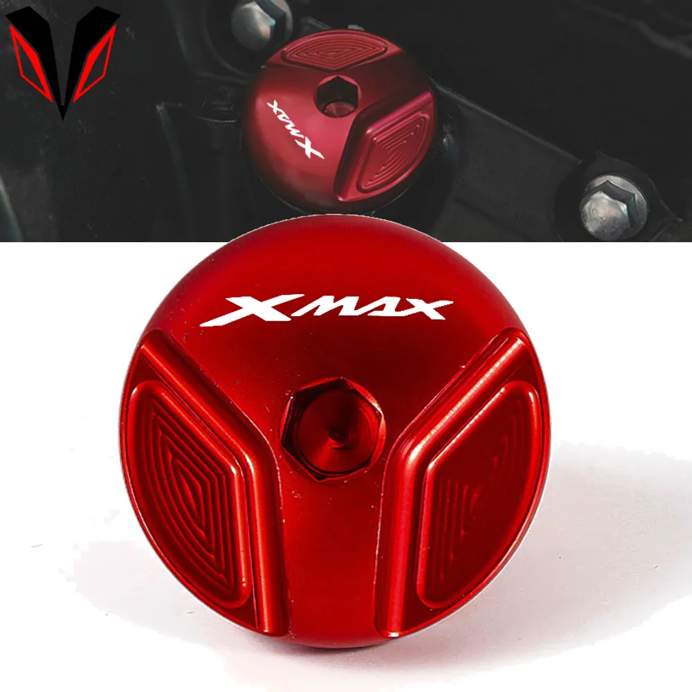 Logo "XMAX" Motorcycle CNC Accessories For YAMAHA XMAX 300 250 X-MAX 250 Engine Oil Filler Cap Plug Cover 2017 2018 2019 2020
Logo "XMAX" Motorcycle CNC Accessories For YAMAHA XMAX 300 250 X-MAX 250 Engine Oil Filler Cap Plug Cover 2017 2018 2019 2020