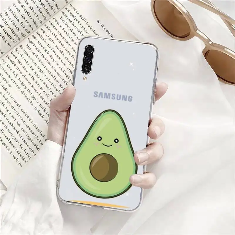 Cute avocado cartoon Phone Case Transparent for Samsung A71 S9 10 20 HUAWEI p30 40 honor 10i 8x xiaomi note 8 Pro 10t 11
Cute avocado cartoon Phone Case Transparent for Samsung A71 S9 10 20 HUAWEI p30 40 honor 10i 8x xiaomi note 8 Pro 10t 11