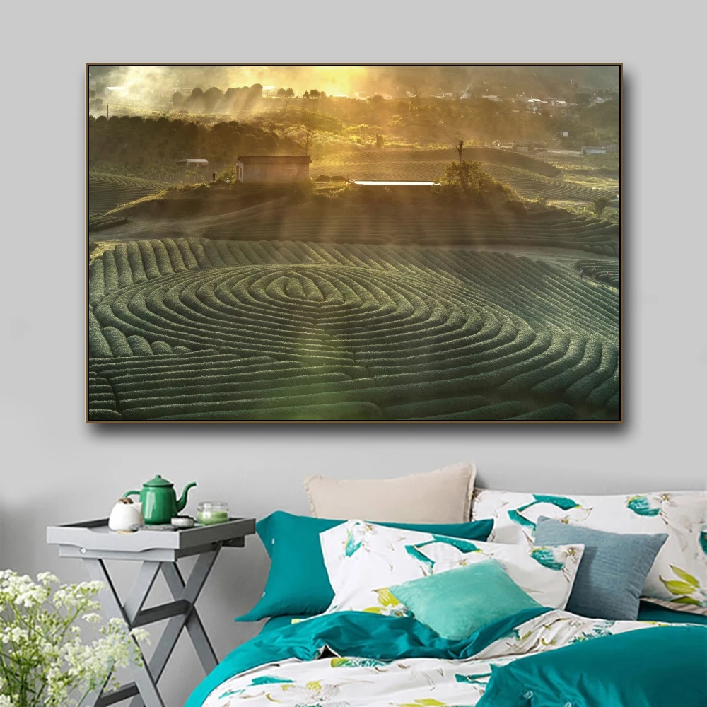 Terraced Field Canvas Painting Posters And Prints Modern Nordic Wall Art Picture For Living Room Bedroom Home Decor Decoration
Terraced Field Canvas Painting Posters And Prints Modern Nordic Wall Art Picture For Living Room Bedroom Home Decor Decoration