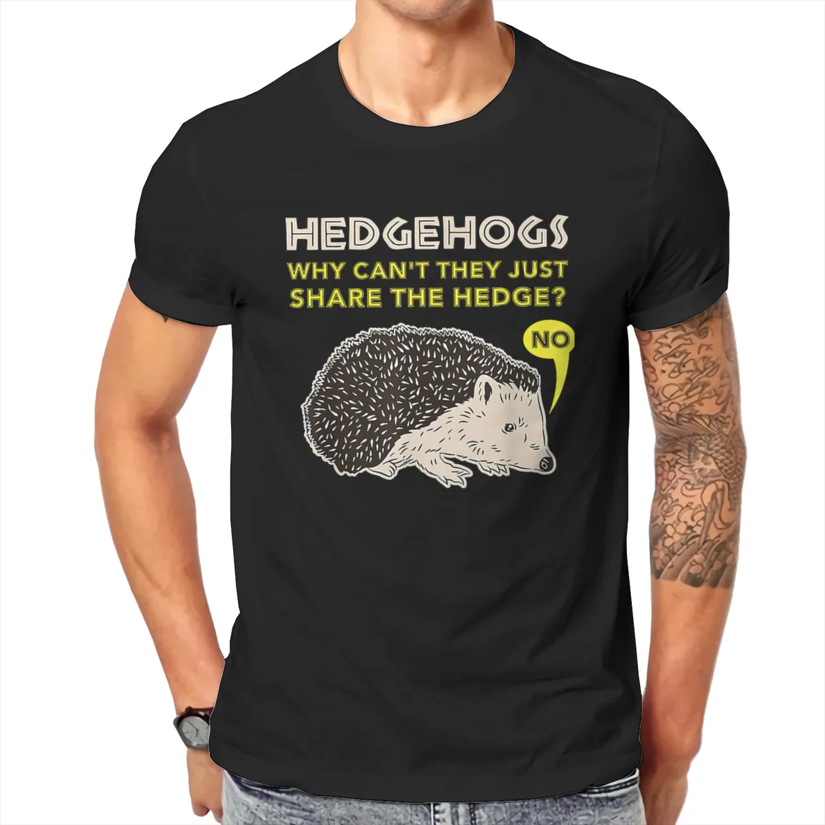 Hedgehogs Why Can't They Just Share The Hedge Hedgehog T shirt Men T shirt summer T-shirt
Hedgehogs Why Can't They Just Share The Hedge Hedgehog T shirt Men T shirt summer T-shirt