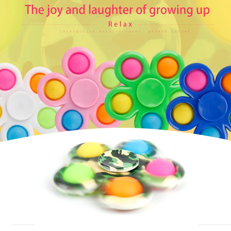 Novelty Push Bubble Squeeze Sensory Toy Autism Needs Squishy Stress Reliever Toys Adult Child Funny Fidget Toy Spinning Top
Novelty Push Bubble Squeeze Sensory Toy Autism Needs Squishy Stress Reliever Toys Adult Child Funny Fidget Toy Spinning Top