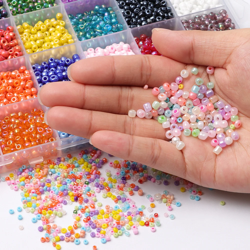 2mm Seed Beads Bulk For Jewelry Making Czech Glass Seed Beads For Needlework Pony Beads For DIY Bracelet NeckleacEarring Rings
2mm Seed Beads Bulk For Jewelry Making Czech Glass Seed Beads For Needlework Pony Beads For DIY Bracelet NeckleacEarring Rings