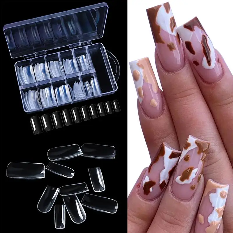 100PCS White Clear V Straight Round End Full Cover Acrylic Ballet Coffin French False Nail Tips Fake Toenail Tip Manicure Tools
100PCS White Clear V Straight Round End Full Cover Acrylic Ballet Coffin French False Nail Tips Fake Toenail Tip Manicure Tools