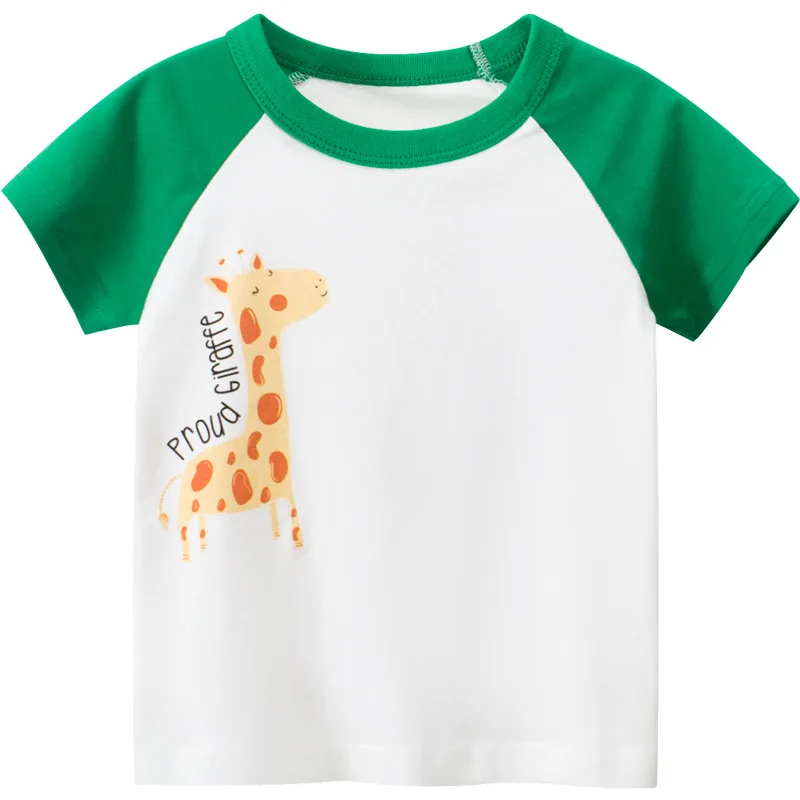 Children Short Sleeve T-Shirt Spring Summer Cotton Kids Tee Cartoon Rocket Baby Boys Girls T Shirt 2- 8 Years Kids Clothes
Children Short Sleeve T-Shirt Spring Summer Cotton Kids Tee Cartoon Rocket Baby Boys Girls T Shirt 2- 8 Years Kids Clothes