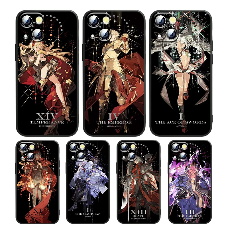 Fate Grand Order FGO For Apple iPhone 13 12 Pro Max Mini 11 Pro XS Max X XR 6S 6 7 8 Plus 5 5S SE2020 Black TPU Phone Case
Fate Grand Order FGO For Apple iPhone 13 12 Pro Max Mini 11 Pro XS Max X XR 6S 6 7 8 Plus 5 5S SE2020 Black TPU Phone Case