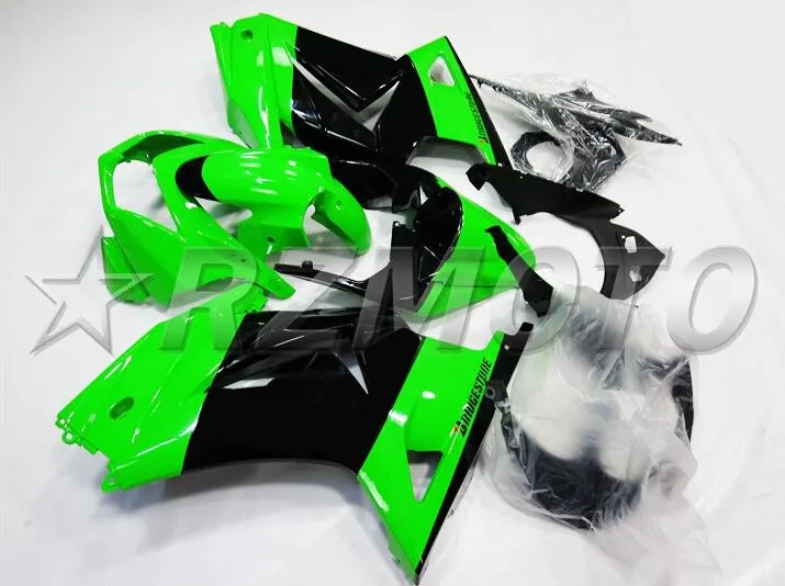 NEW ABS Full Fairings Kit Fit for Kawasaki Ninja 250 EX250 ZX250R 2008 2009 2010 2011 2012 08 09 10 11 12 13 14 Black green 
NEW ABS Full Fairings Kit Fit for Kawasaki Ninja 250 EX250 ZX250R 2008 2009 2010 2011 2012 08 09 10 11 12 13 14 Black green