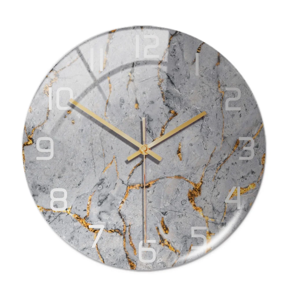 Round Marble Wall Clock Stereo Clock Living Room, Kitchen, Bedroom And Office Home Decoration Wholesale 30Cm
Round Marble Wall Clock Stereo Clock Living Room, Kitchen, Bedroom And Office Home Decoration Wholesale 30Cm