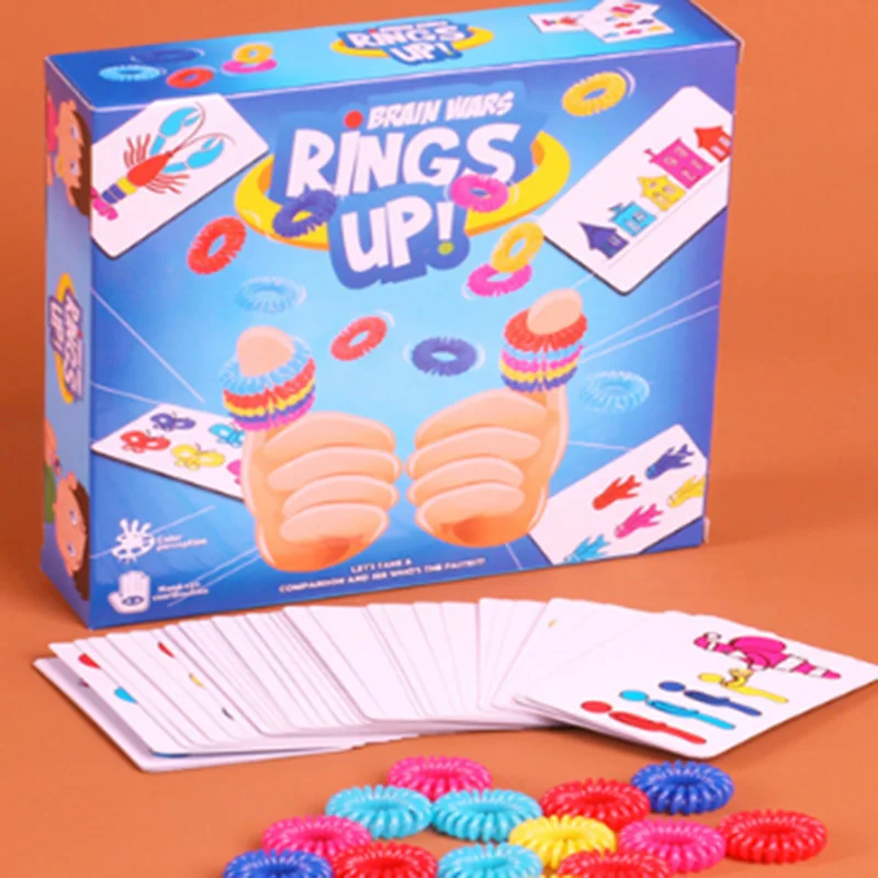 Hot Sale Rings Up Education Board Game Brain Wars Family/Party Parents Waterproof Cards Game Entertainment
Hot Sale Rings Up Education Board Game Brain Wars Family/Party Parents Waterproof Cards Game Entertainment