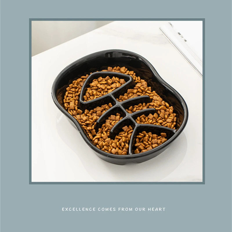 Pet Slow Eating Cat Bowl Dog Food Bowl Ceramic Fish Bone Shape Pet Feeder Cat Bowls NonSlip Anti Gulping Feeder Bowl
Pet Slow Eating Cat Bowl Dog Food Bowl Ceramic Fish Bone Shape Pet Feeder Cat Bowls NonSlip Anti Gulping Feeder Bowl