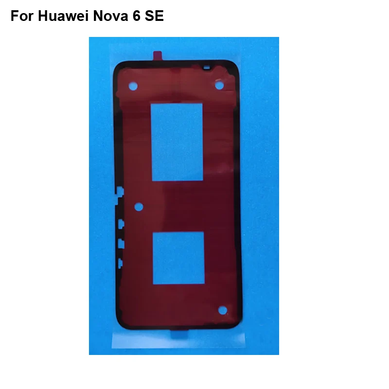 

Новинка для Huawei nova 6 SE JNY-AL10 задняя крышка клей задняя крышка батарейного отсека клей дисплей стикер Клей 6se