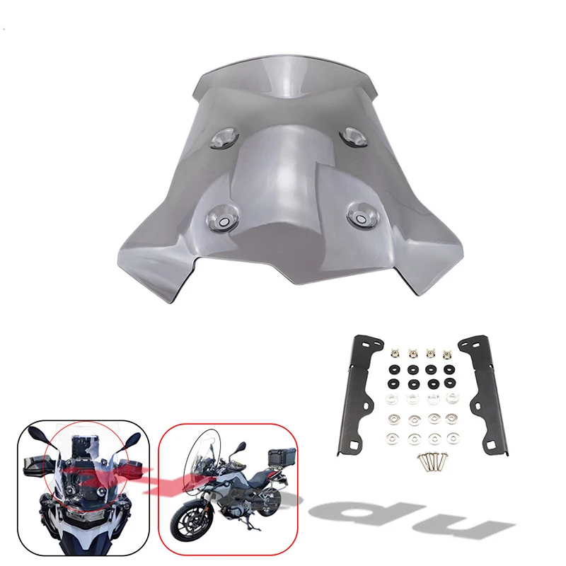 Suitable for BMW F750GS/F850GS ADV modified front windshield/windshield bracket accessories heightening/thickening shroud 
Suitable for BMW F750GS/F850GS ADV modified front windshield/windshield bracket accessories heightening/thickening shroud
