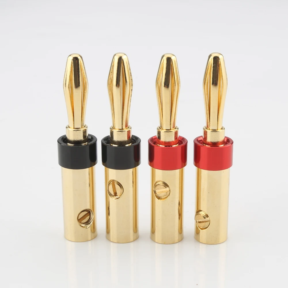 8pcs Audiocrast B834G Gold-Plated UST Banana Plugs 4mm Banana Plug For Video Speaker Adapter Audio
8pcs Audiocrast B834G Gold-Plated UST Banana Plugs 4mm Banana Plug For Video Speaker Adapter Audio