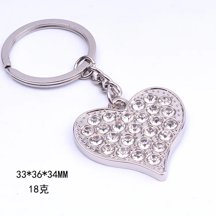 New Heart-shaped Crystal Keychain Metal High-end Crystal Pendant Key Ring Custom Wholesale Free Shipping
New Heart-shaped Crystal Keychain Metal High-end Crystal Pendant Key Ring Custom Wholesale Free Shipping