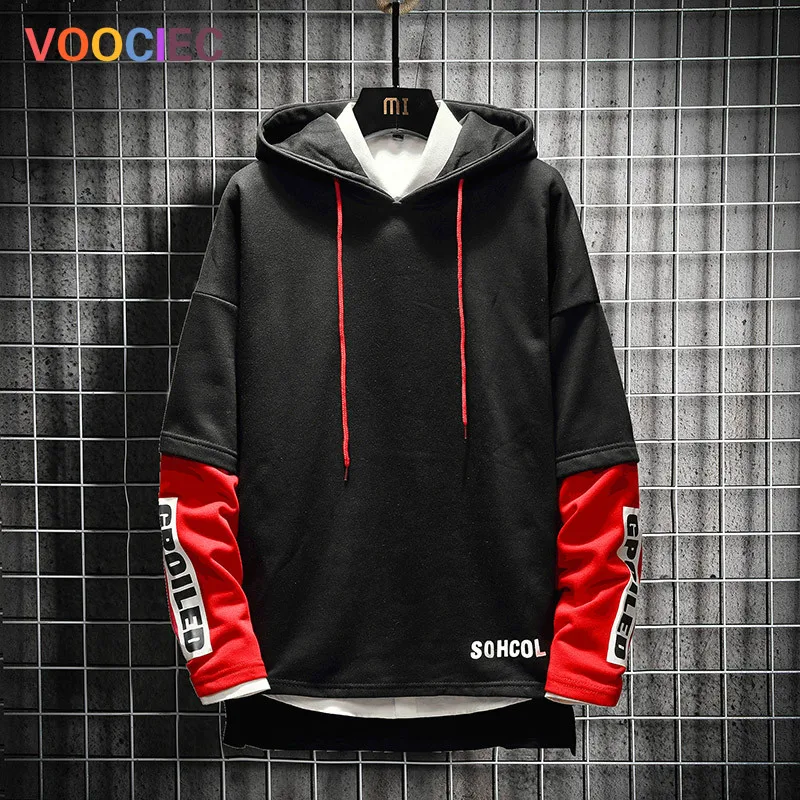 VOOCIEC 2020 теплая осенняя и зимняя Осенняя Лоскутная Толстовка в стиле хип-хоп Harajuku Японская уличная одежда черная Мужская толстовка с капюшон...
VOOCIEC 2020 теплая осенняя и зимняя Осенняя Лоскутная Толстовка в стиле хип-хоп Harajuku Японская уличная одежда черная Мужская толстовка с капюшон...