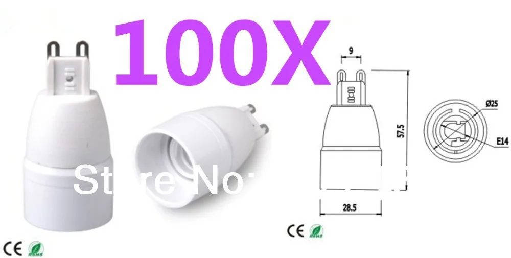 100 шт. G9 для E14 цоколь-адаптер для светодиодной лампы LED светильник держатель лампы конвертер Бесплатная доставка с Трек-номером.
100 шт. G9 для E14 цоколь-адаптер для светодиодной лампы LED светильник держатель лампы конвертер Бесплатная доставка с Трек-номером.