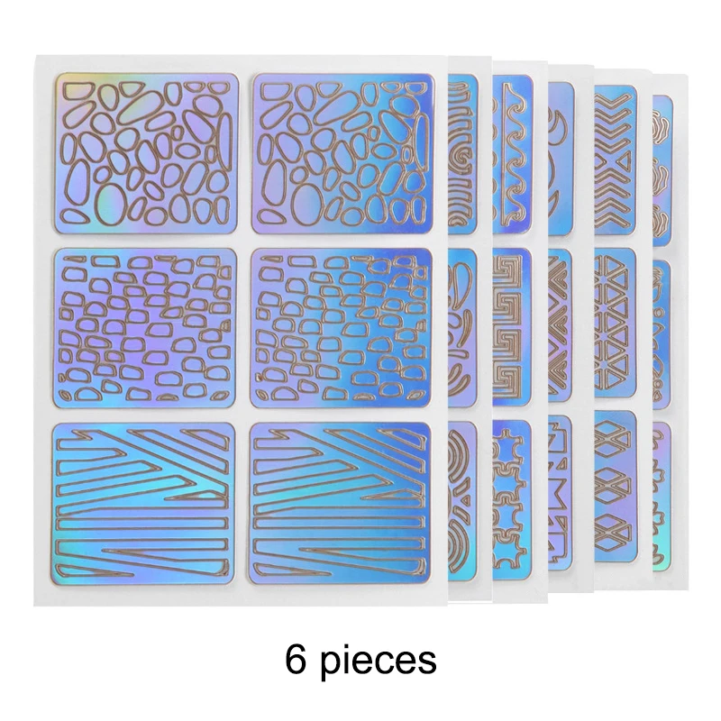 Square Hollow Nail Stickers French Stickers Laser Nail Stickers Nail Styling Stickers
Square Hollow Nail Stickers French Stickers Laser Nail Stickers Nail Styling Stickers