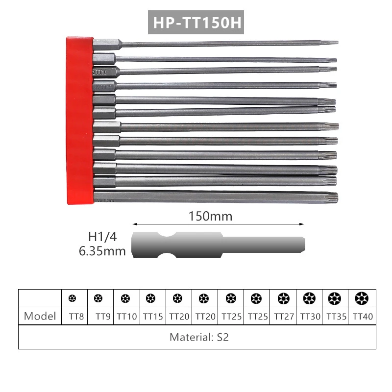12pcs Magnetic S2 bit screwdriver Hexagon Screwdriver Bit S2 Steel 1/4 Inch Hex Shank Screw Drivers Set 25-100mm Length
12pcs Magnetic S2 bit screwdriver Hexagon Screwdriver Bit S2 Steel 1/4 Inch Hex Shank Screw Drivers Set 25-100mm Length