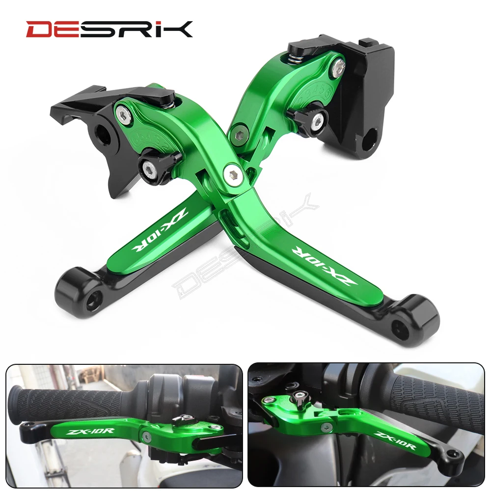For Kawasaki ZX10R ZX-10R 2016 - 2020 2019 2018 2017 Motorcycle CNC Adjustable Folding Extendable Brake Clutch Levers ZX10R LOGO
For Kawasaki ZX10R ZX-10R 2016 - 2020 2019 2018 2017 Motorcycle CNC Adjustable Folding Extendable Brake Clutch Levers ZX10R LOGO