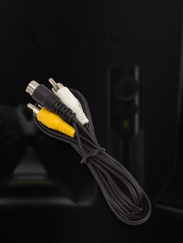 1 5 м высококачественный AV-кабель 3-контактный для SEGA Mega Drive 2 RCA шнур Genesis черный |