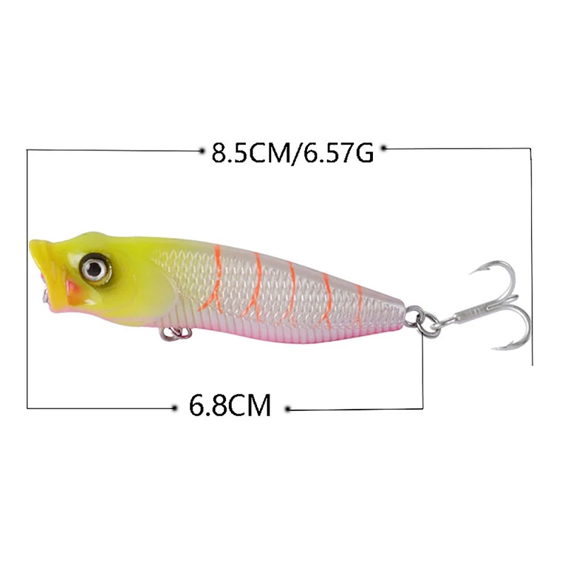 6 Pcs Fishing Lures Hard Minnow Baits, Life-Like Swimbait 6.8CM Fishing Lures, Swimbait for Saltwater Freshwater
6 Pcs Fishing Lures Hard Minnow Baits, Life-Like Swimbait 6.8CM Fishing Lures, Swimbait for Saltwater Freshwater