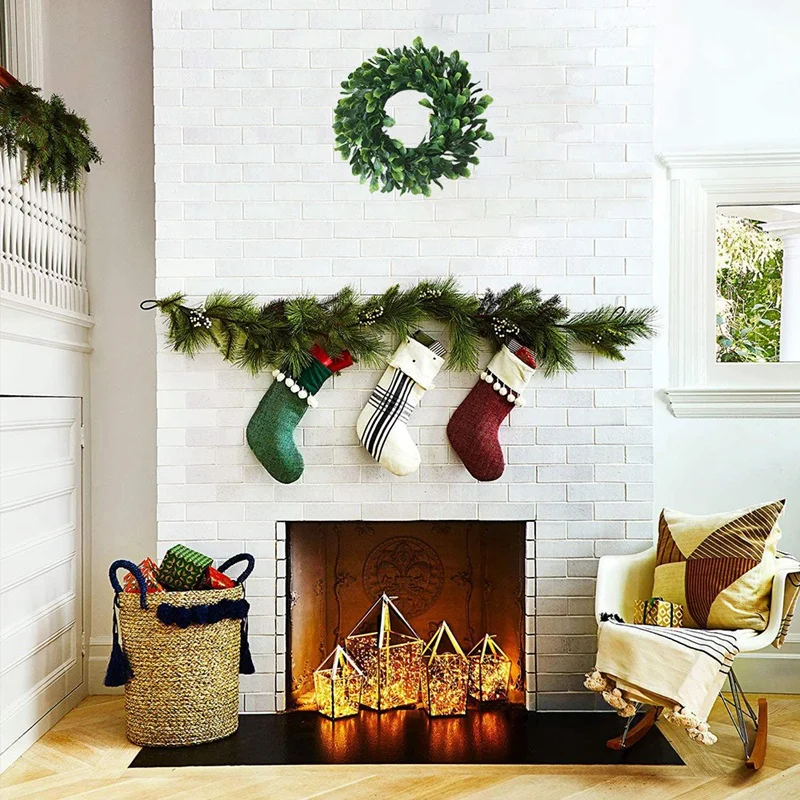 Artificial Green Leaves Wreath Boxwood Wreath Farmhouse Greenery Wreath for Front Door Hanging Wall Window Party Decor
Artificial Green Leaves Wreath Boxwood Wreath Farmhouse Greenery Wreath for Front Door Hanging Wall Window Party Decor