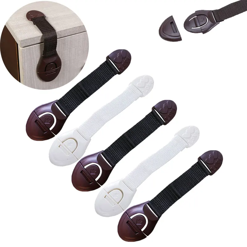Baby Protection 5PCS/LOT Cabinet Door Drawers Refrigerator Toilet Safety Locks Baby Kids Safety Care Plastic Locks Straps Infant
Baby Protection 5PCS/LOT Cabinet Door Drawers Refrigerator Toilet Safety Locks Baby Kids Safety Care Plastic Locks Straps Infant