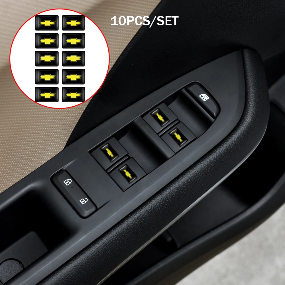 3D Epoxy Car Window Lift Button Sticker Steering Wheel Dashboard Decor Decal for Chevrolet Cruze Spark Equinox Sail Trax Captiva
3D Epoxy Car Window Lift Button Sticker Steering Wheel Dashboard Decor Decal for Chevrolet Cruze Spark Equinox Sail Trax Captiva