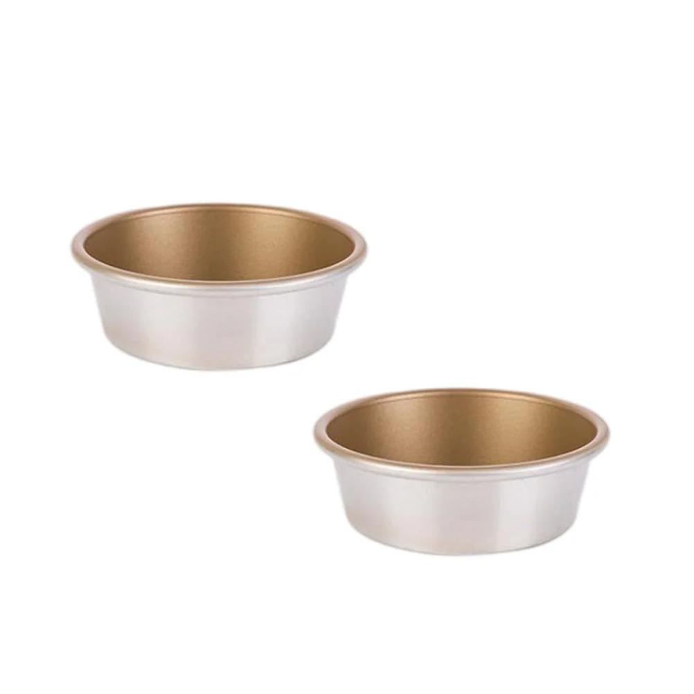 2 шт. формы для выпечки тортов, антипригарные круглые инструменты для бургеров (золотистые) 
2 шт. формы для выпечки тортов, антипригарные круглые инструменты для бургеров (золотистые)