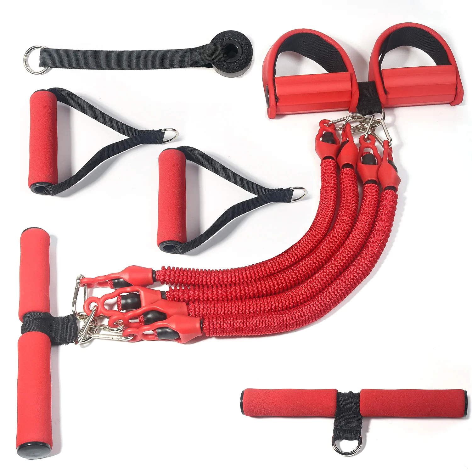 4 Resistanc Elastic Pull Ropes Exerciser Rower Belly Resistance Band Home Gym Sport Training Elastic Bands For Fitness Equipment
4 Resistanc Elastic Pull Ropes Exerciser Rower Belly Resistance Band Home Gym Sport Training Elastic Bands For Fitness Equipment